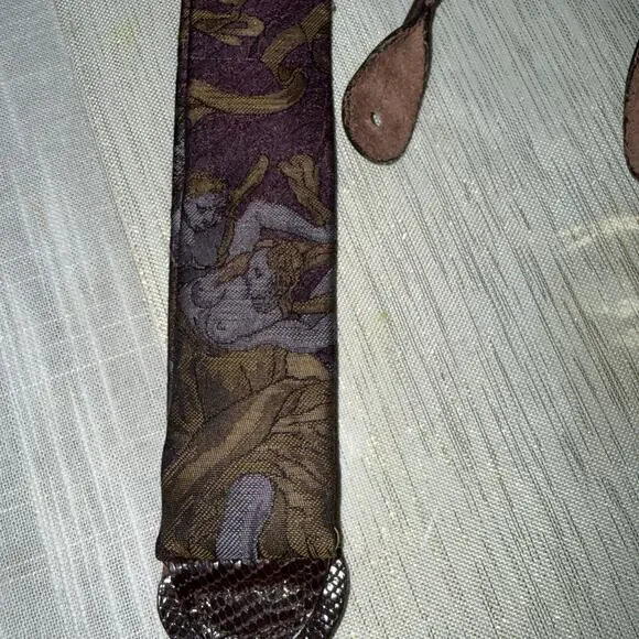 Trafalgar Limited Edition Men Silk suspenders braces Saint Angel - Picture 9 of 12